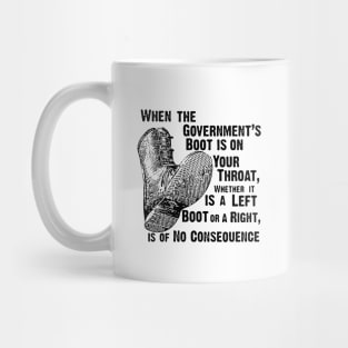 Libertarian Boot Mug